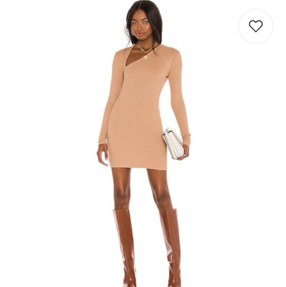 Michael Costello ribbed dress